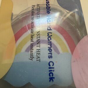 Reusable Rainbow Design Hand Warmers